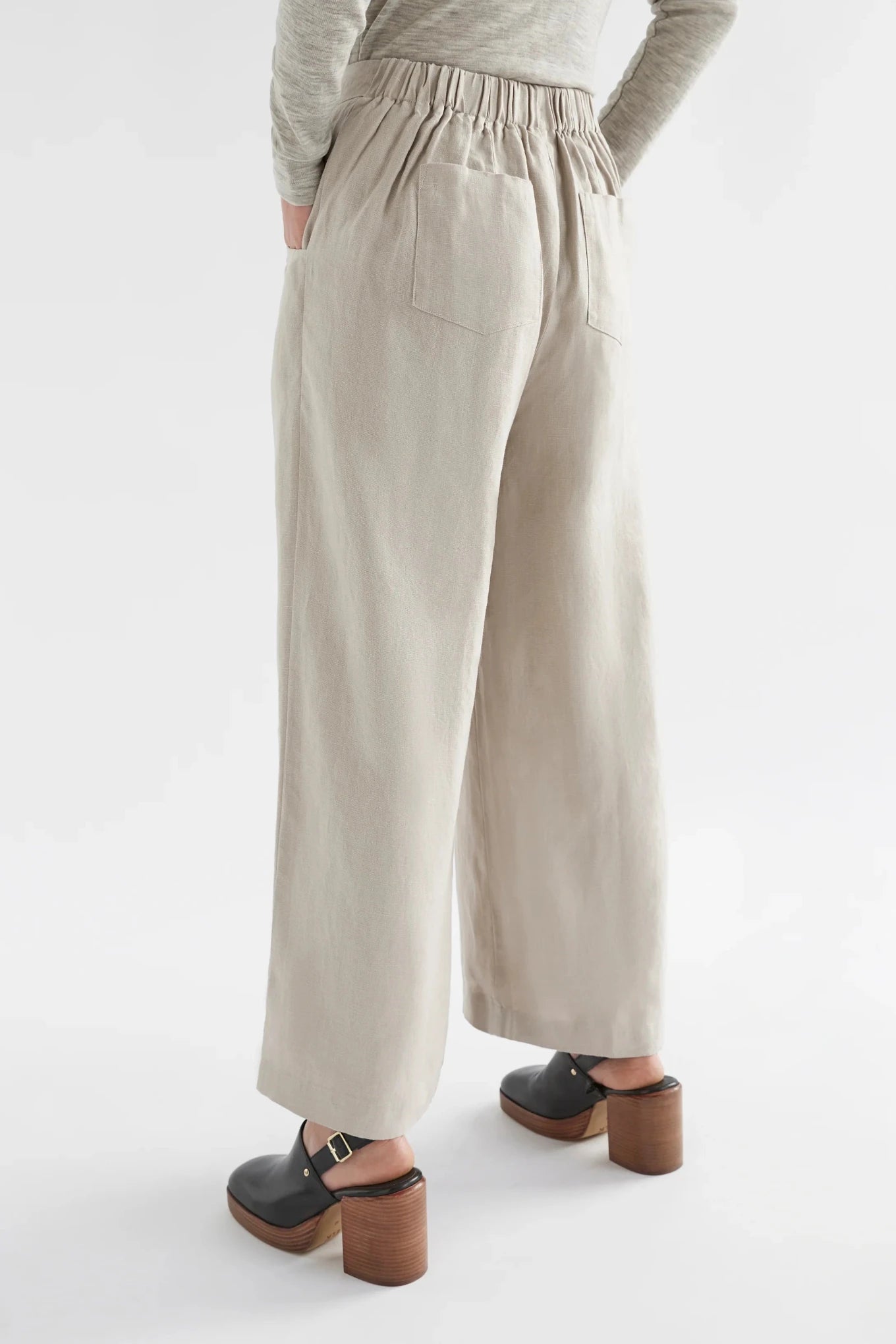 Elk Ilona pant - flax