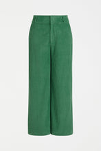 Load image into Gallery viewer, Elk the Label Rhes cotton corduroy wide leg pants in  sea green.