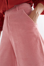 Load image into Gallery viewer, Elk the Label Rhes cotton corduroy wide leg pants in  pink salt.