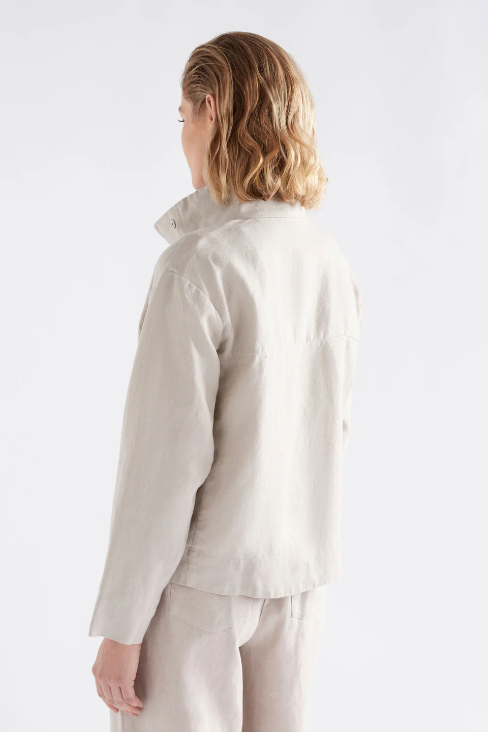 Elk flax linen Hofer jacket.