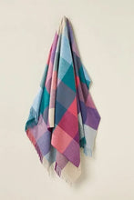 Load image into Gallery viewer, Bronte by Moon St Davids throw - Lavender / Teal
