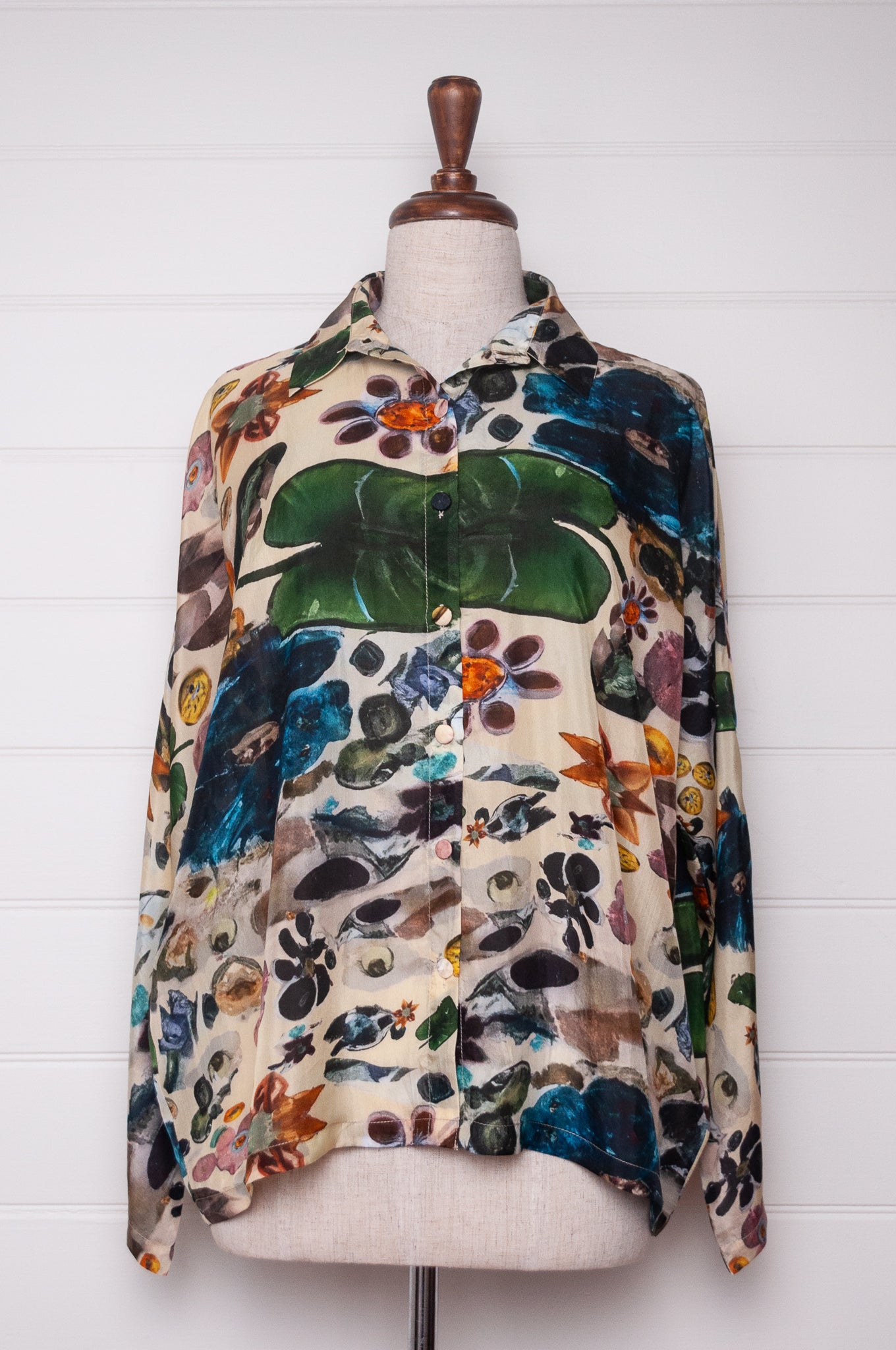 Yavï silk blouse - Art story