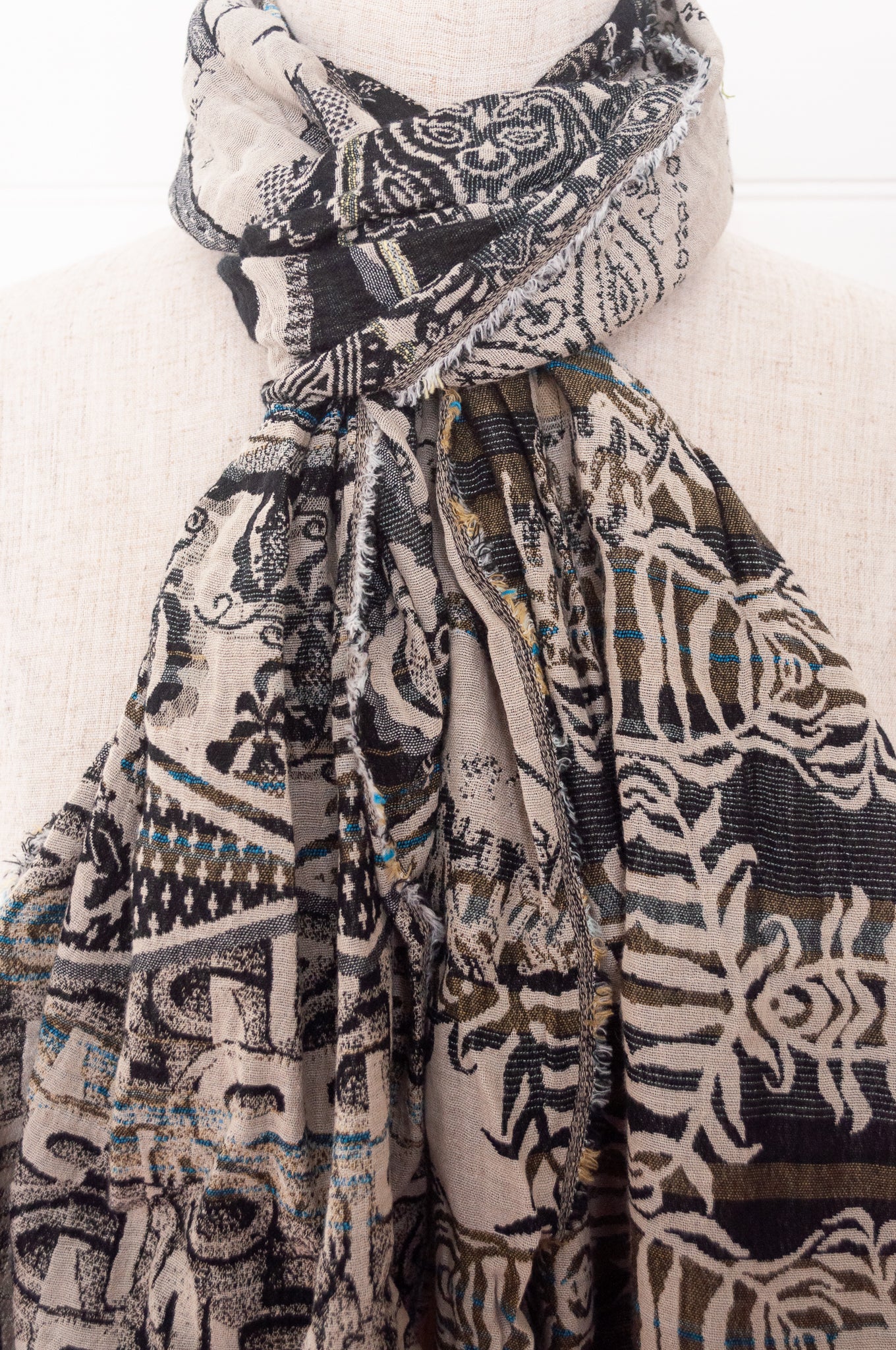 Létol scarf - Diego graphite