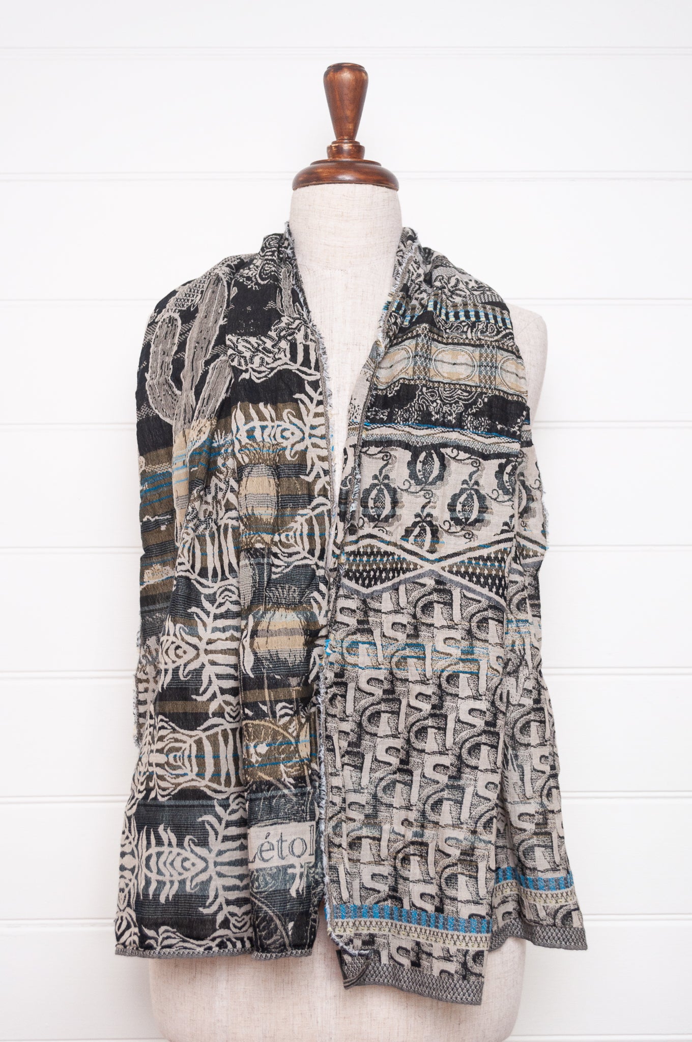 Létol scarf - Diego graphite