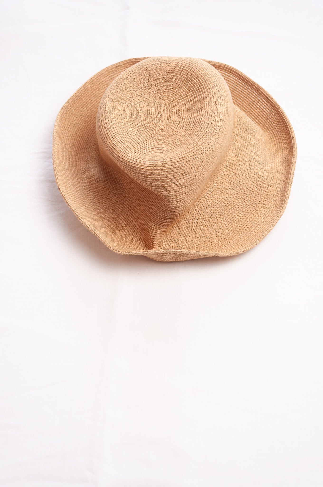 PCNQ Serge made in Japan natural beige foldable hat.