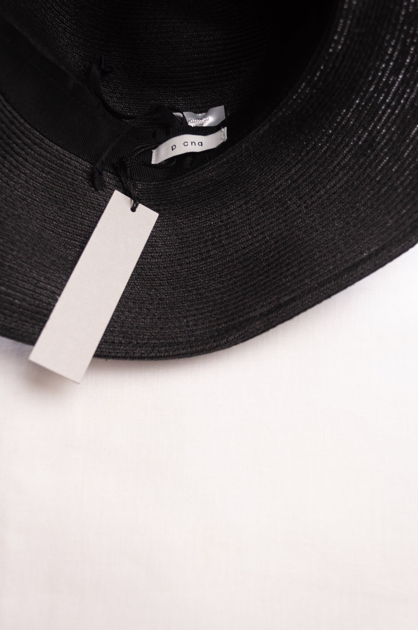 PCNQ Serge made in Japan black foldable hat.