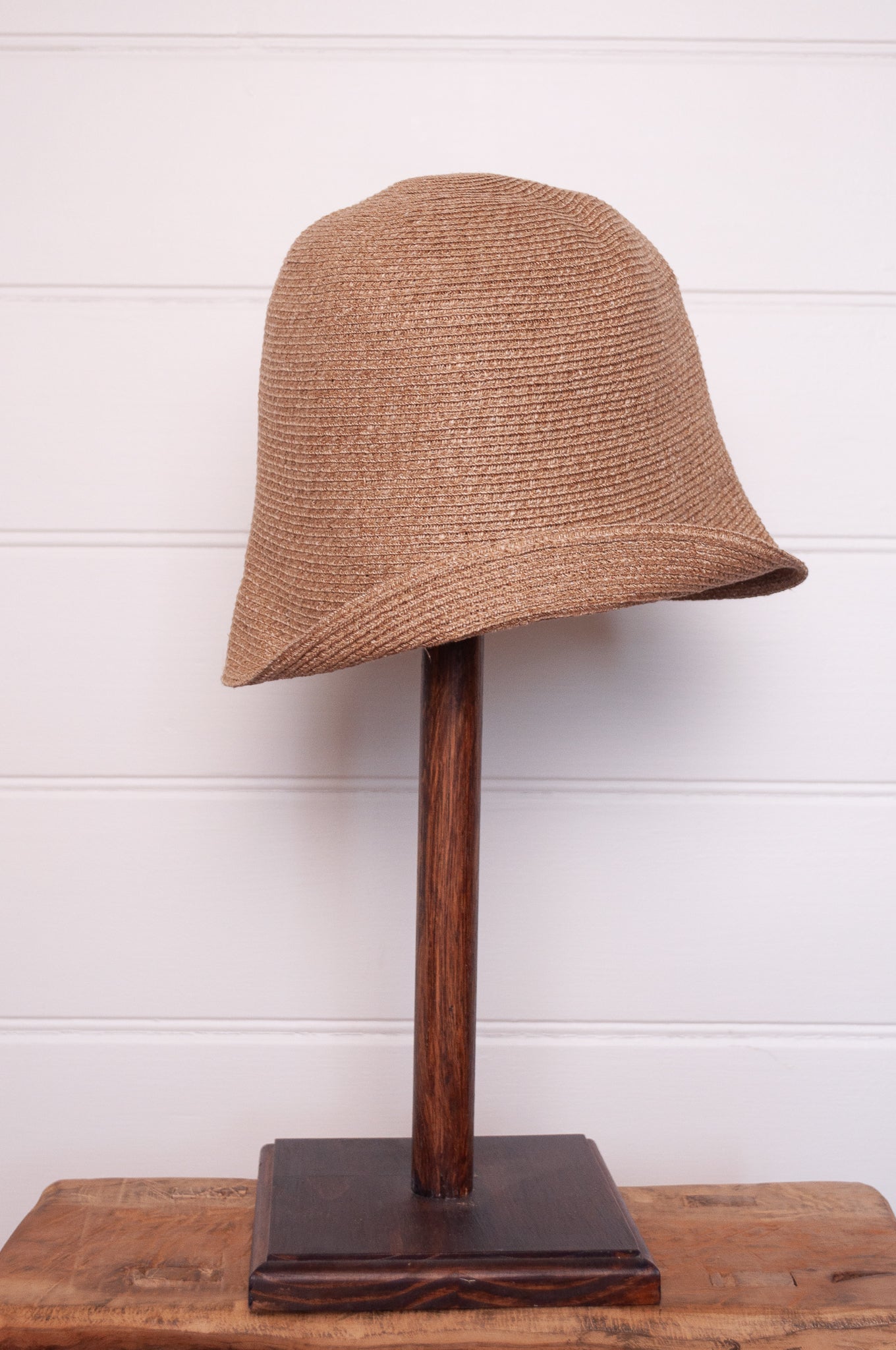 PCNQ made in Japan Hina bucket hat in natural.