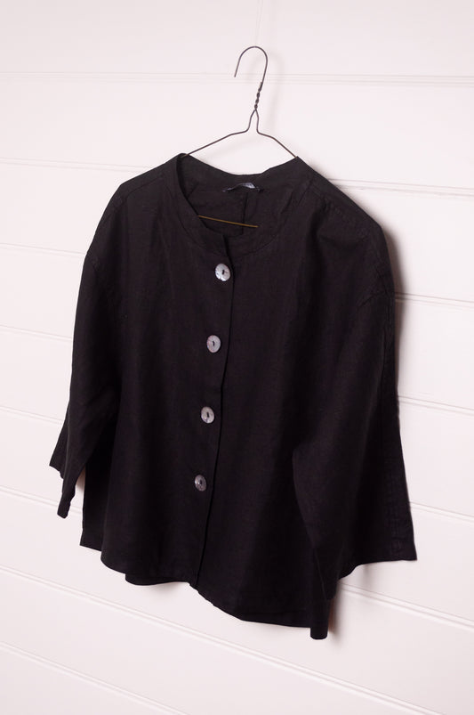 Valia Port Fairy jacket - Black