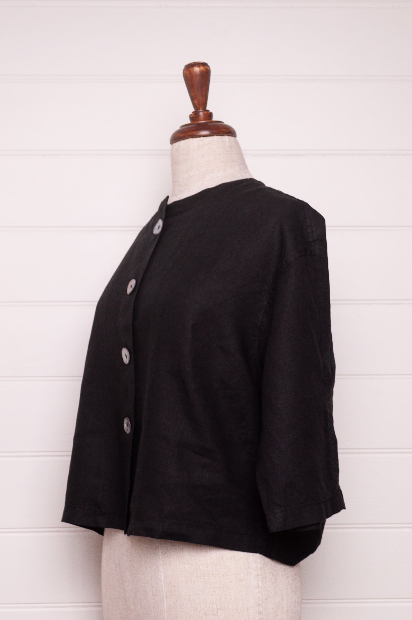 Valia Port Fairy jacket - Black