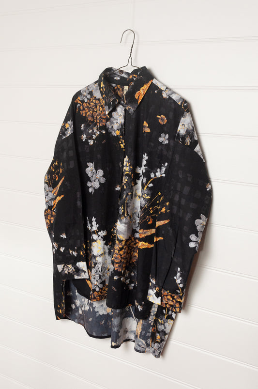 Yavï cotton blouse - bouquet
