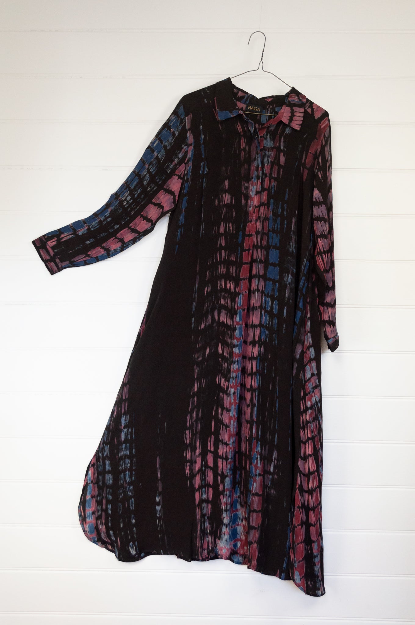 Raga Jade shibori shirtdress