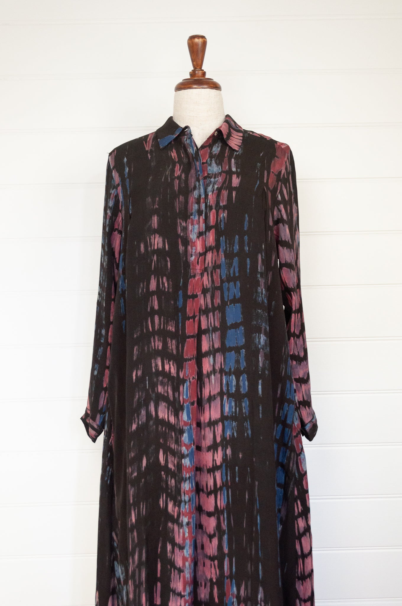 Raga Jade shibori shirtdress