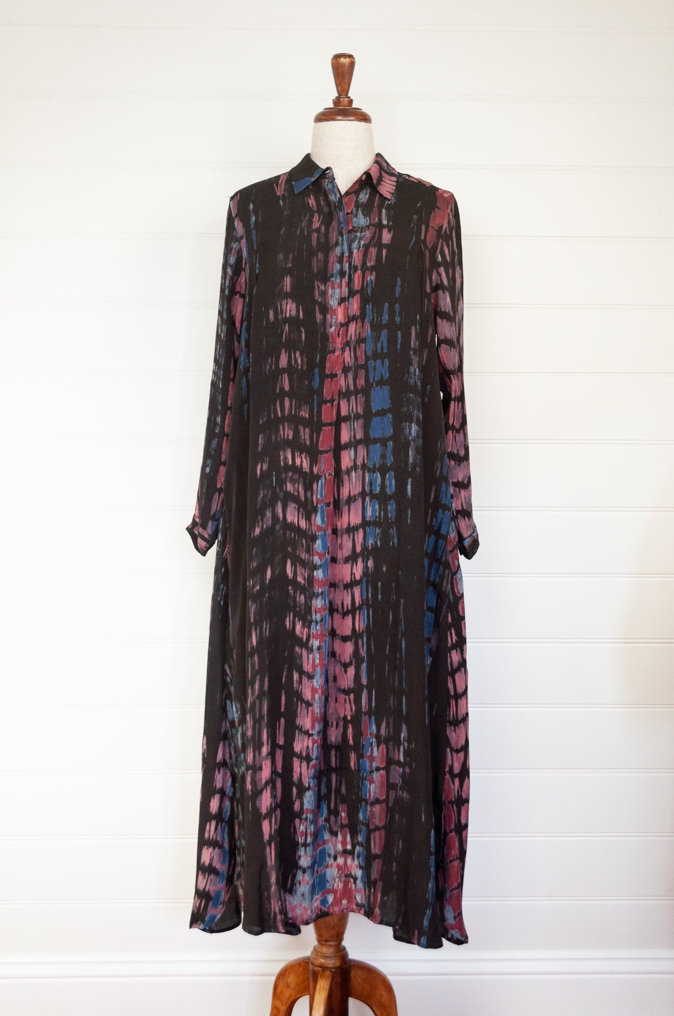 Raga Jade shibori shirtdress