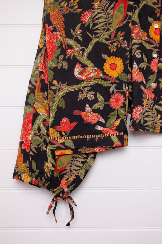 Pyjamas - bird black