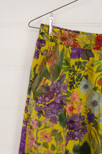 Load image into Gallery viewer, Yavi cotton floral panelled A line skirt with elastic waist.