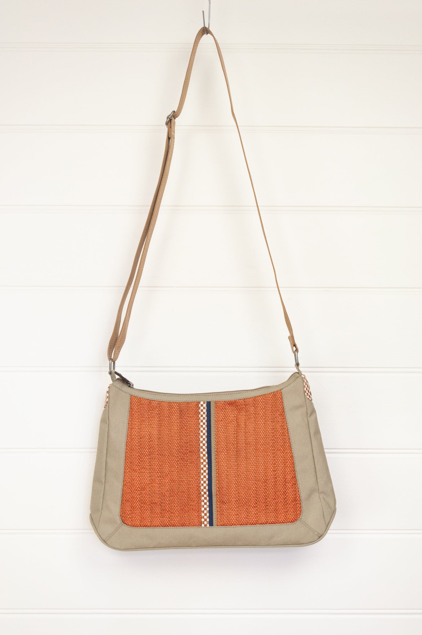 Anna Kaszer handbag - Waki (Net slate)