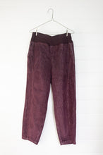 Load image into Gallery viewer, Valia made in Melbourne cotton corduroy Las Vegas pants in ruby red.