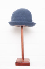 Load image into Gallery viewer, PCNQ made in Japan wool felt bucket hat, Kevin in navy blue.