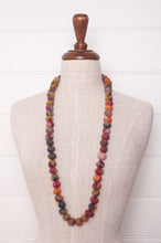 Load image into Gallery viewer, Neeru Kumar fabric beads, handcrafted from handwoven wool remnants.