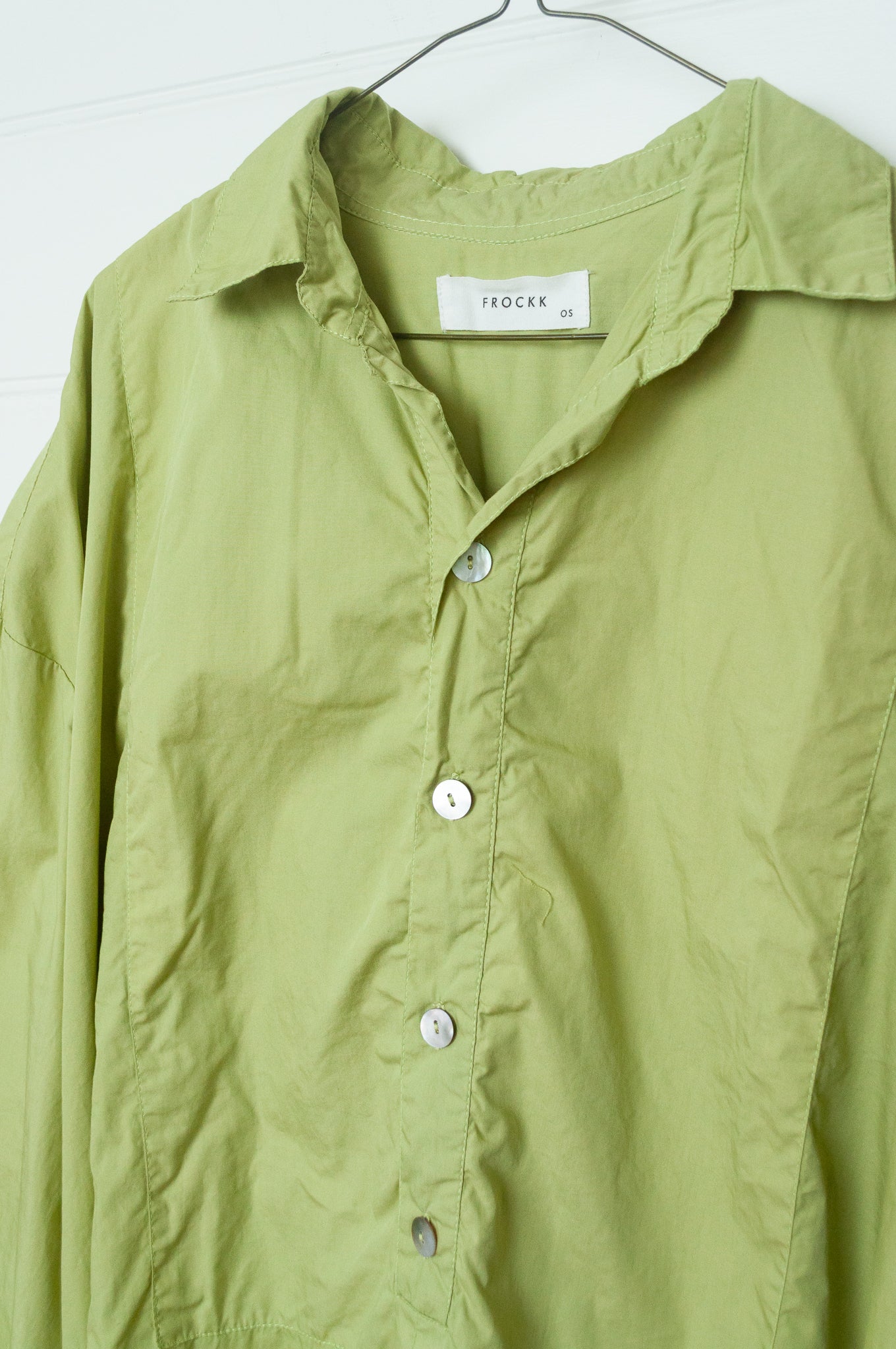 Frockk Megan shirt - avocado
