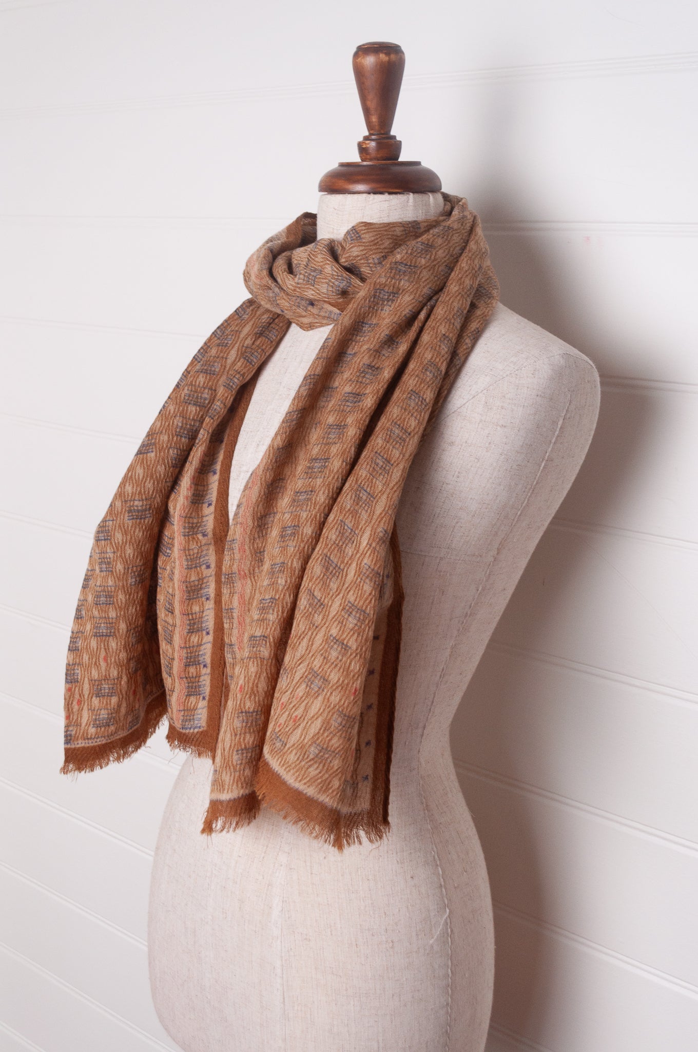 Anna Kaszer - Nori scarf (tabac)