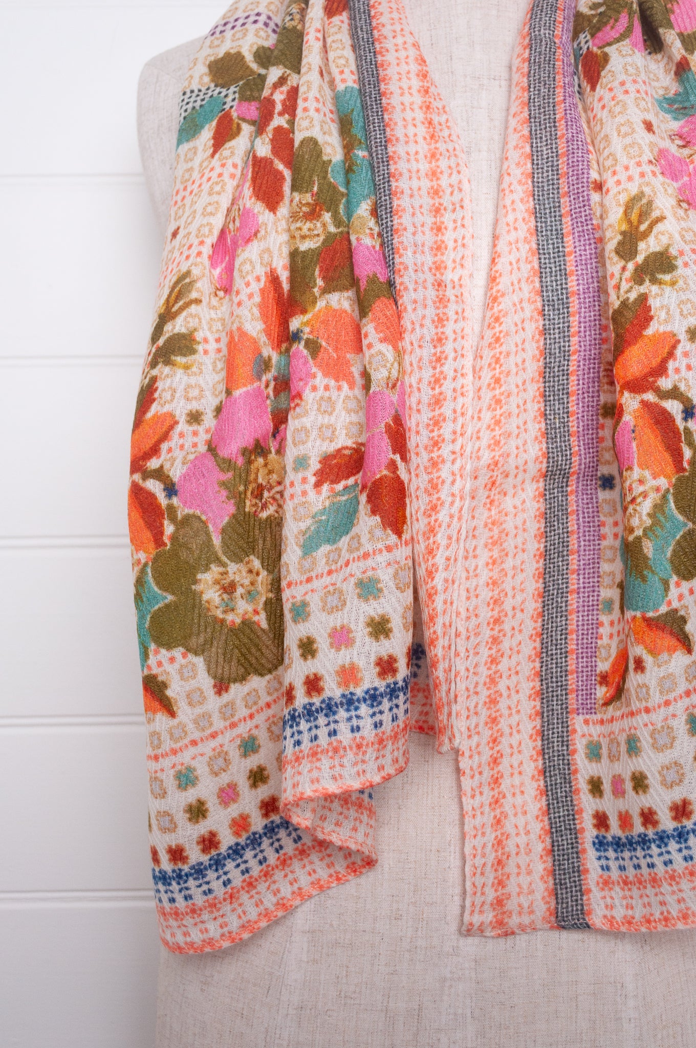 Anna Kaszer - Lizzy scarf (capucine)