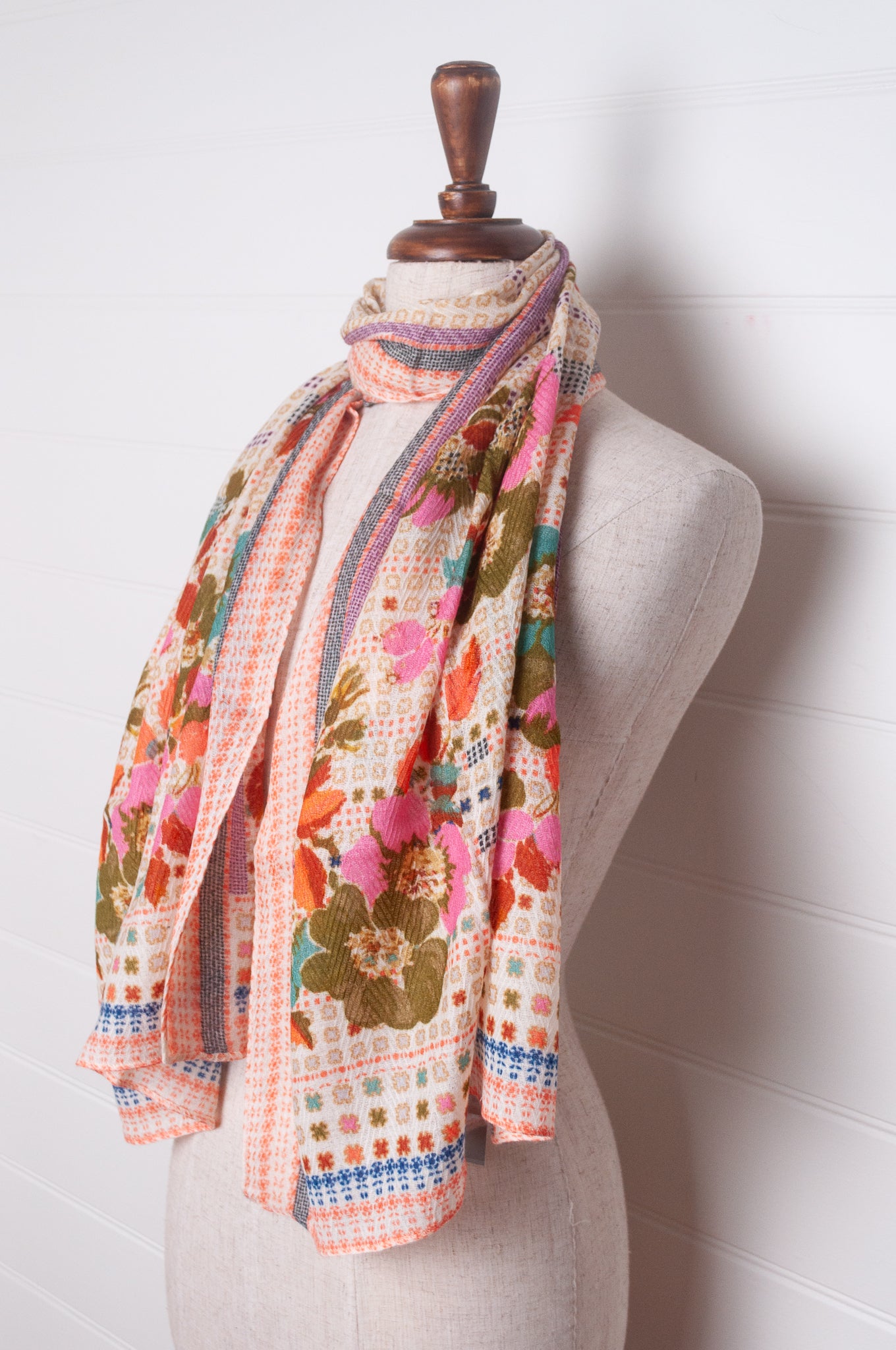 Anna Kaszer - Lizzy scarf (capucine)