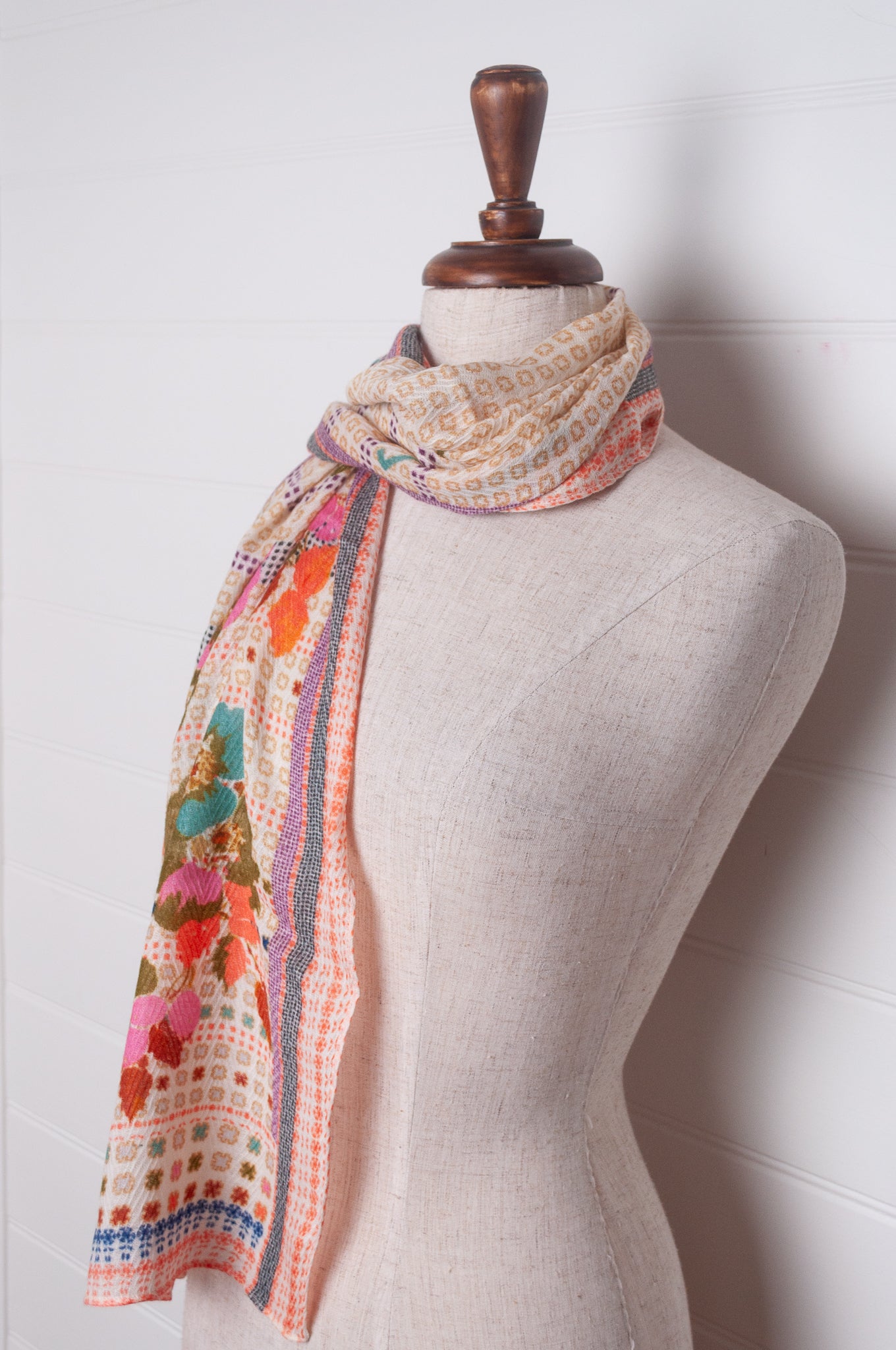 Anna Kaszer - Lizzy scarf (capucine)