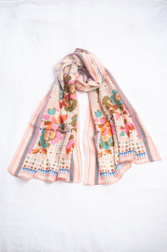 Anna Kaszer - Lizzy scarf (capucine)