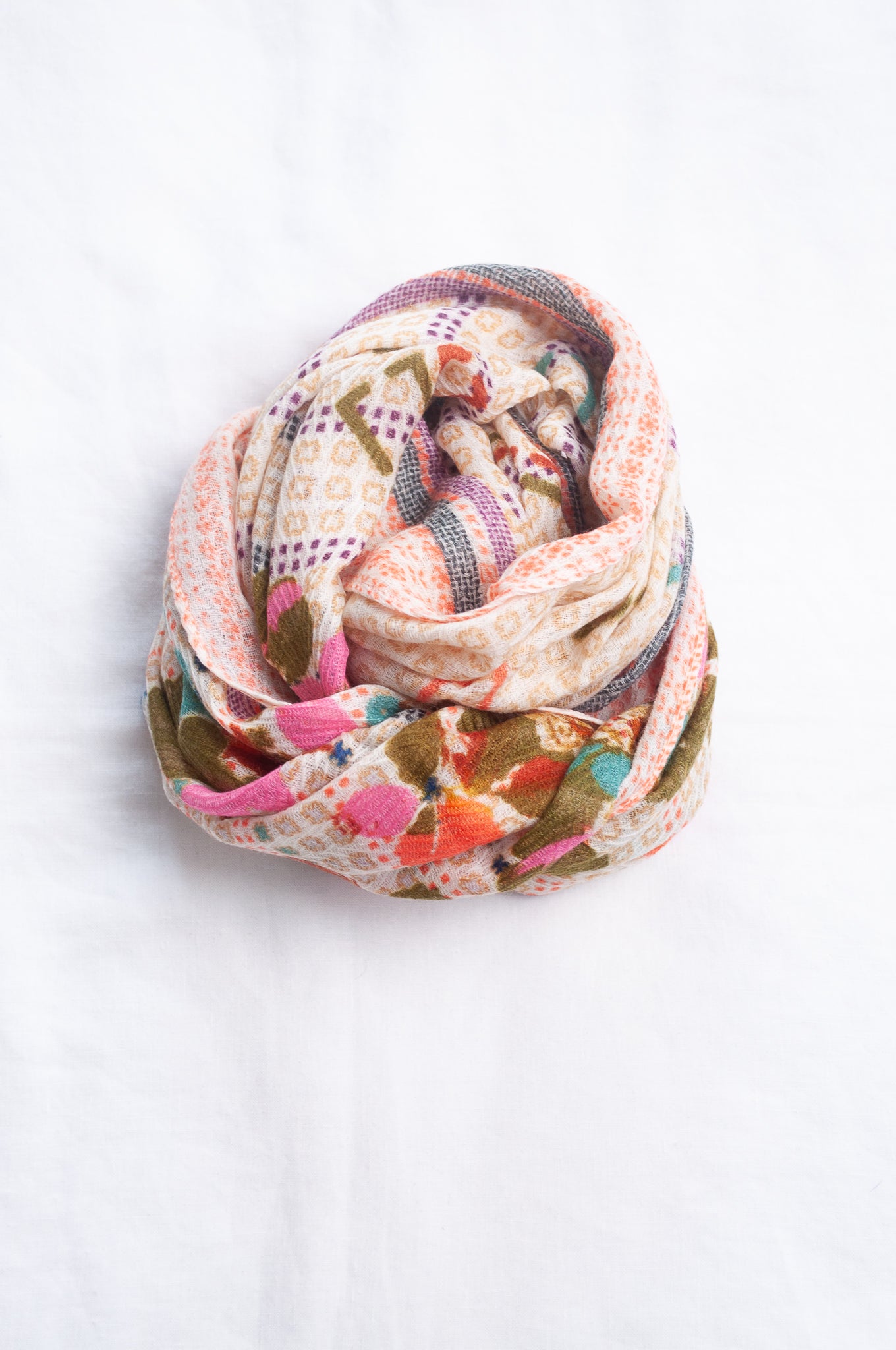 Anna Kaszer - Lizzy scarf (capucine)
