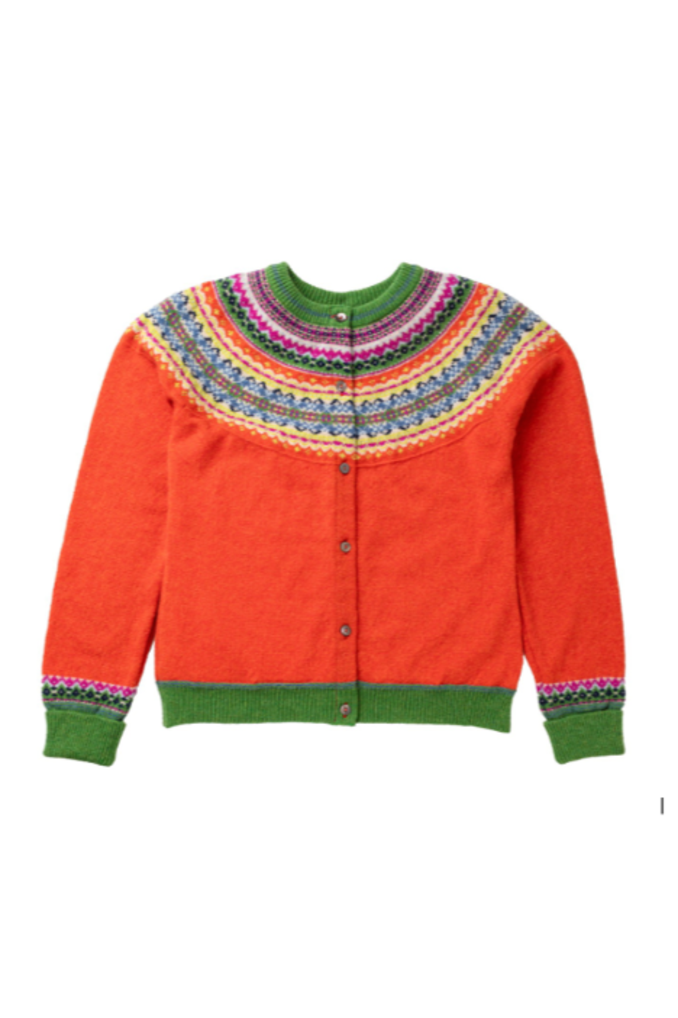 Eribe Alpine short cardigan in Bellarose.
