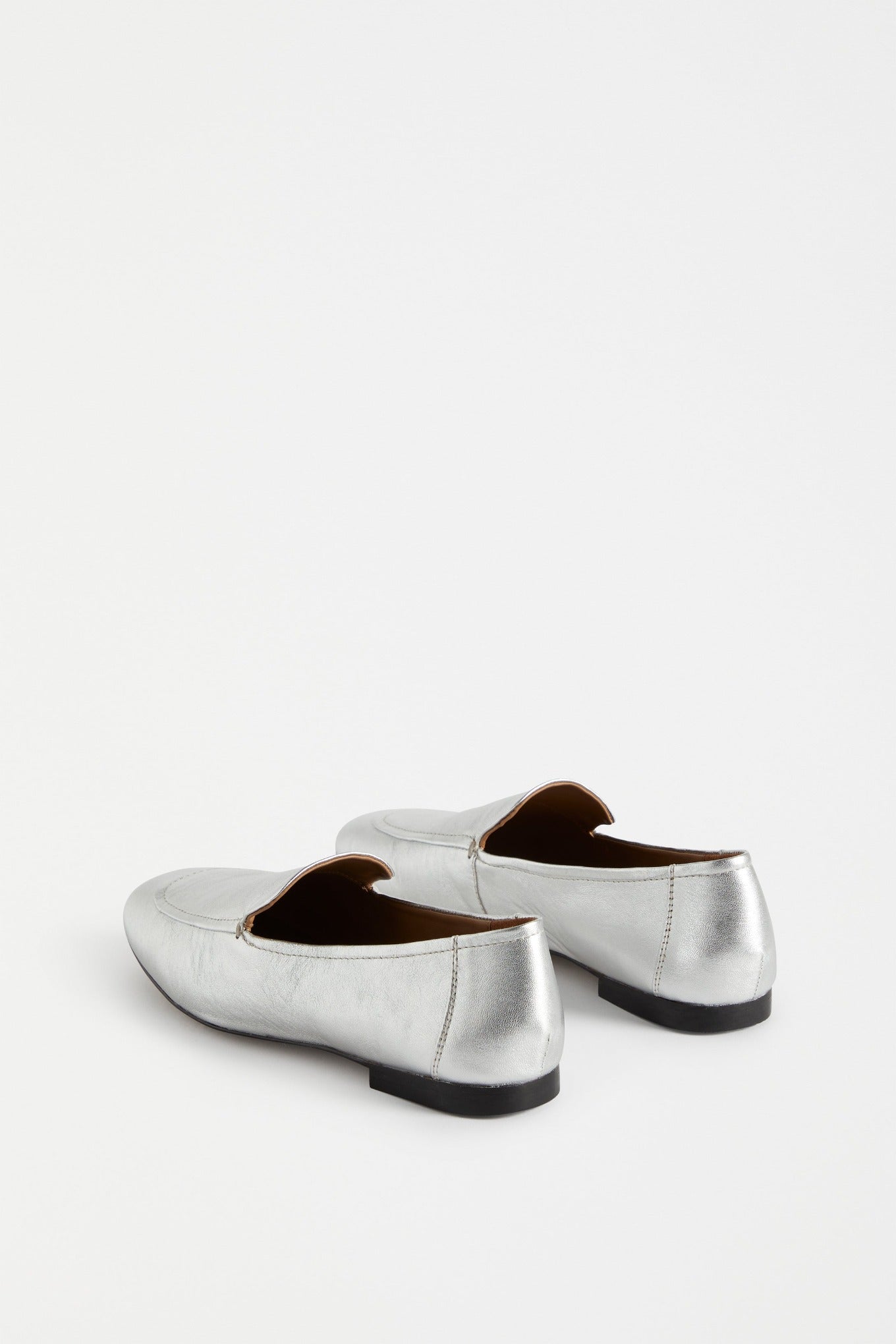 Elk the label silver Clift loafer.