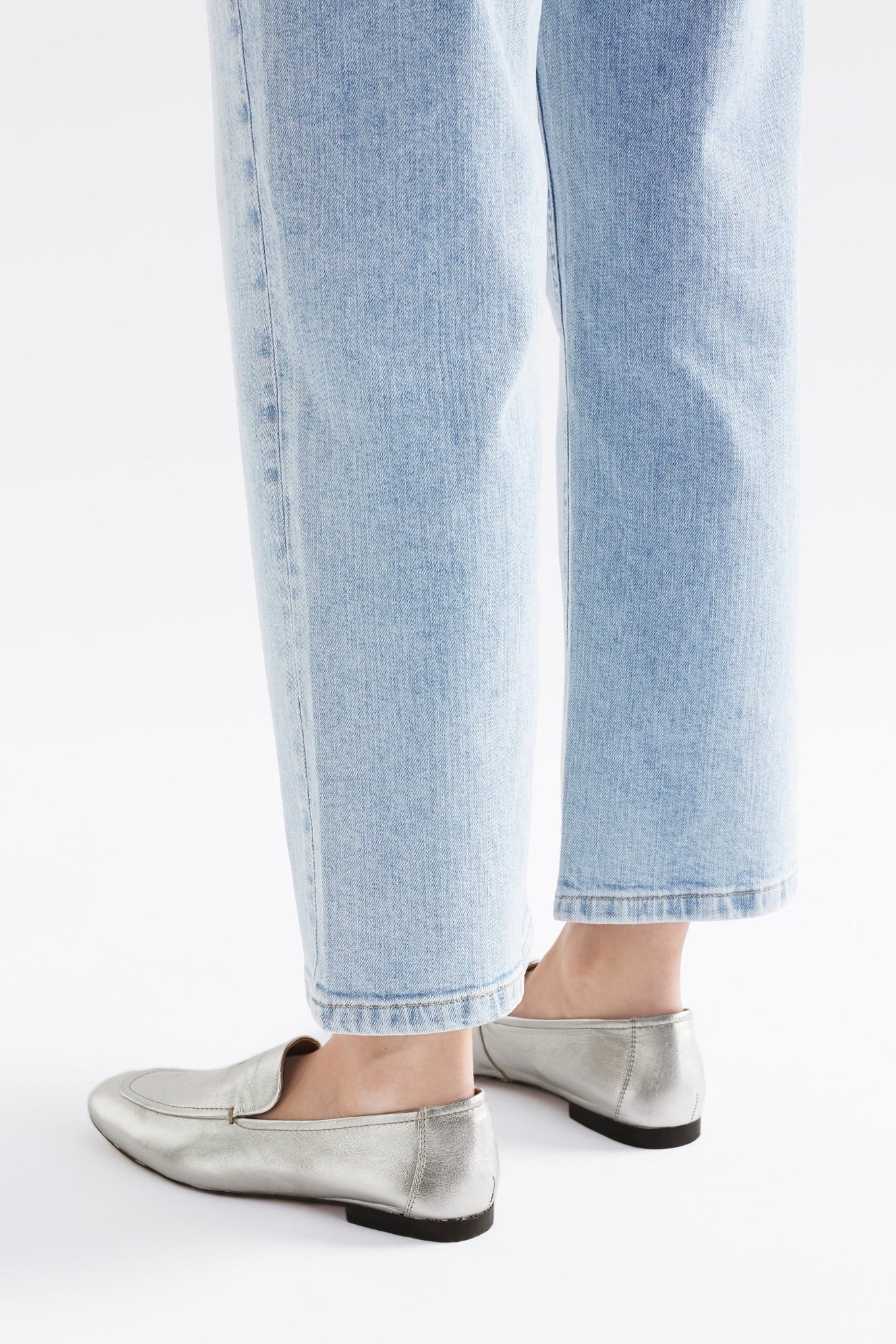 Elk the label silver Clift loafer.