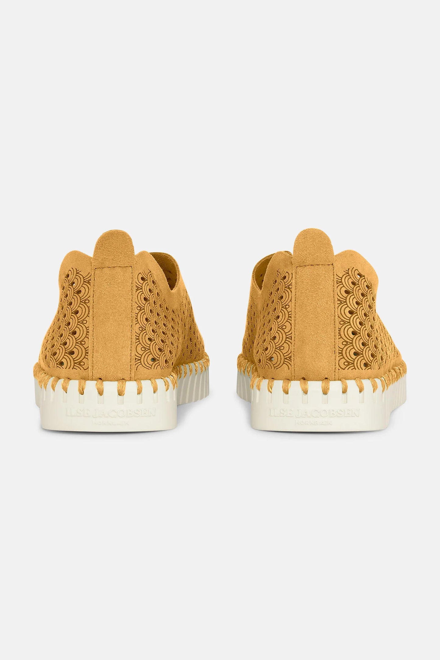 Ilse Jacobsen Tulip shoes in golden nugget yellow.