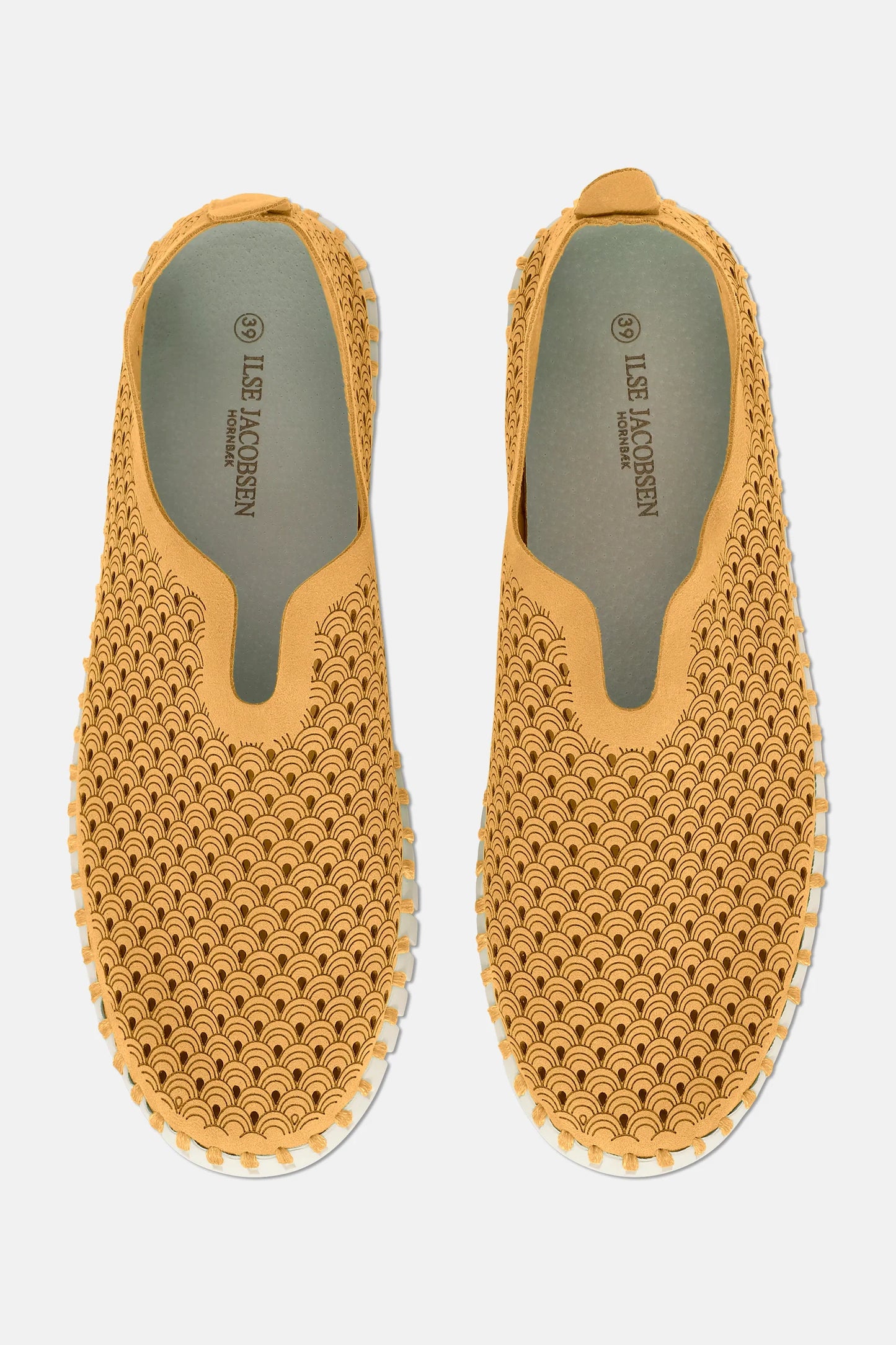 Ilse Jacobsen Tulip shoes in golden nugget yellow.