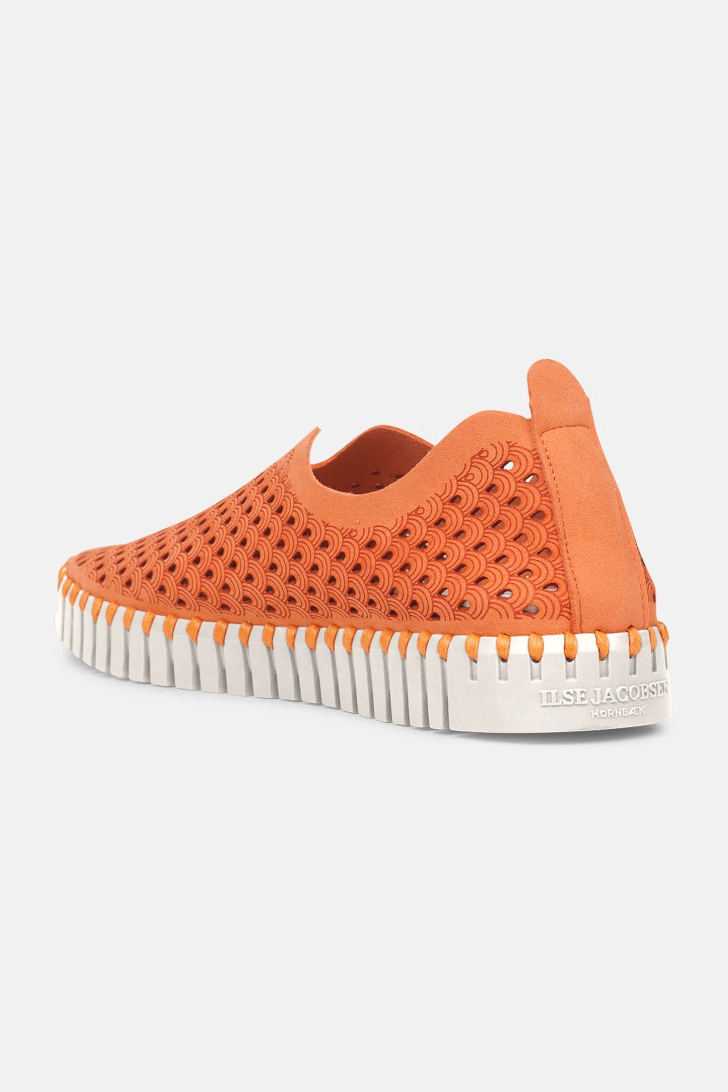 Ilse Jacobsen Tulip shoes in camellia orange.