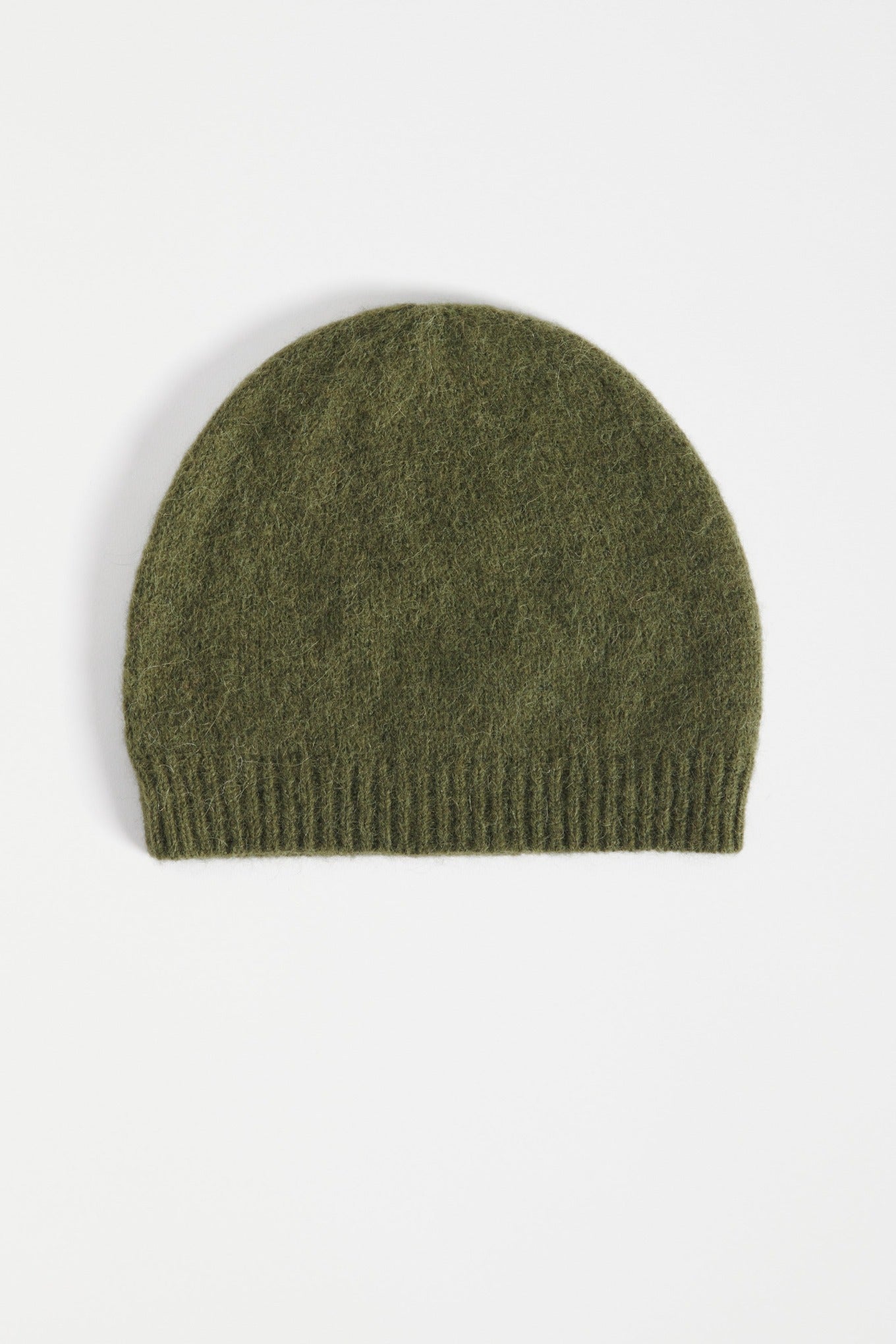 Elk the Label Agna beanie in olive khaki green.