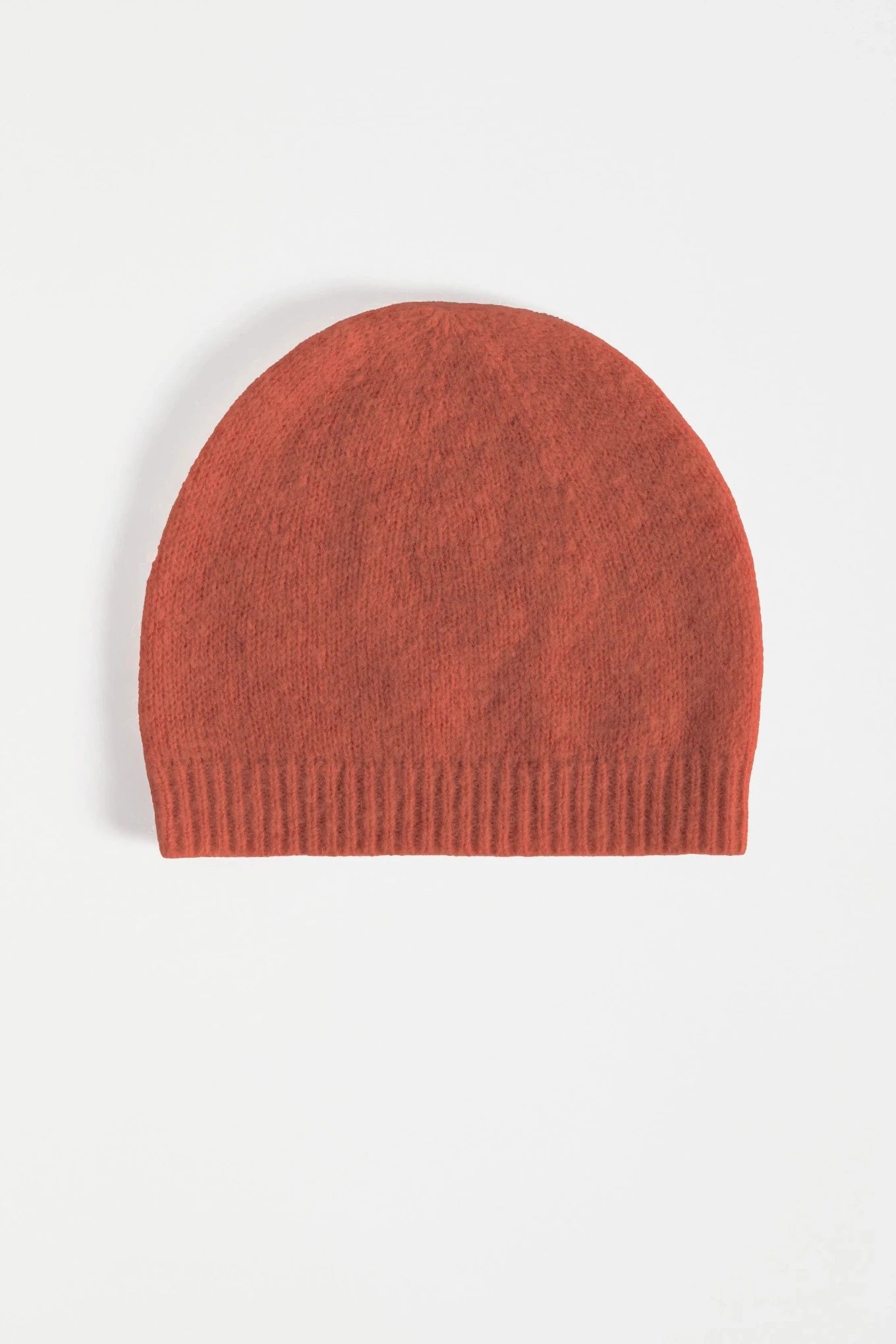 Elk the Label Agna beanie in sangria rust tan.