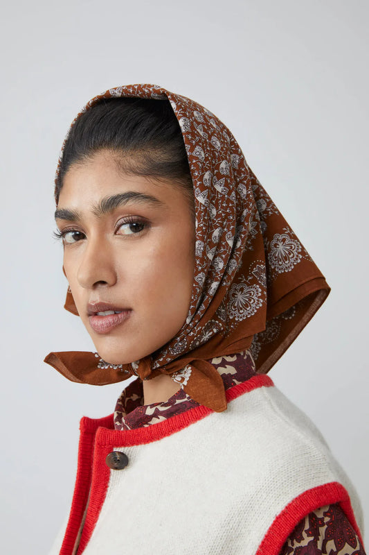 Moismont Milan scarf - No 675 Terracotta