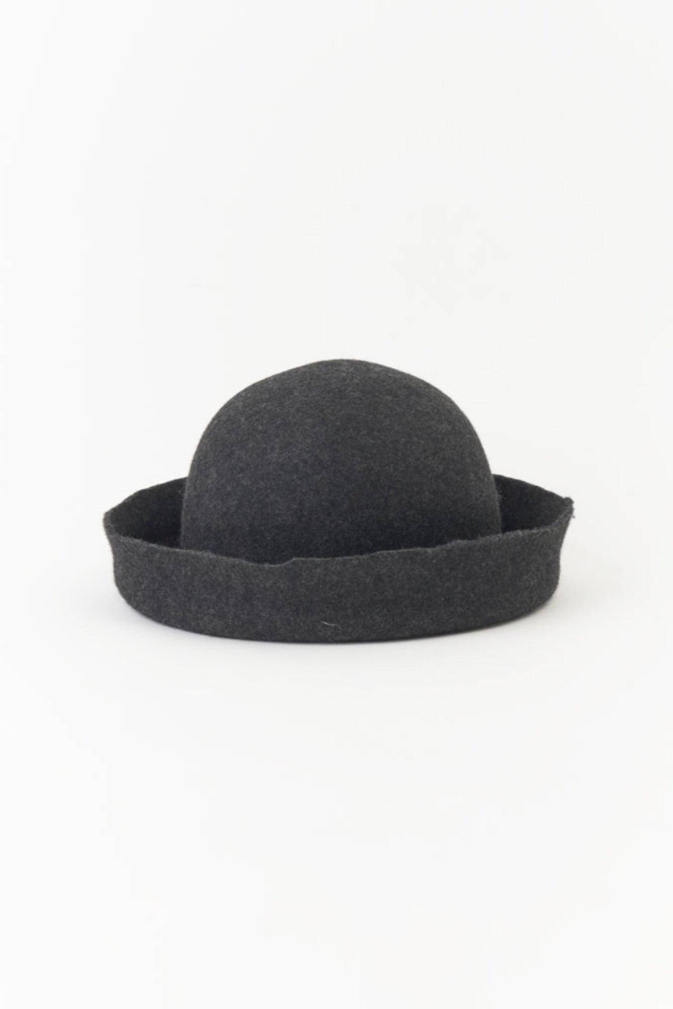 Parcnique PCNQ made in Japan Juran hat in black wool felt.