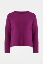 Load image into Gallery viewer, Elk the Label Neui ottoman knit  cotton merino sweater in magenta pink.