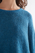 Load image into Gallery viewer, Elk Agna sweater in peacock teal blue.