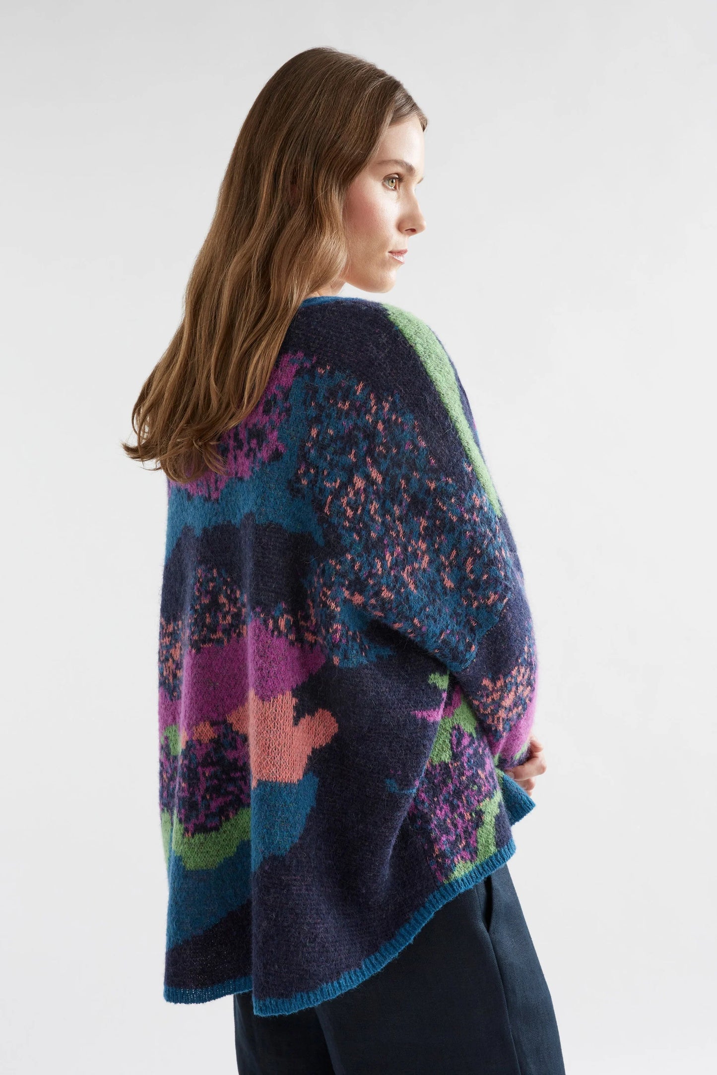Elk Sprache sweater - multi jacquard