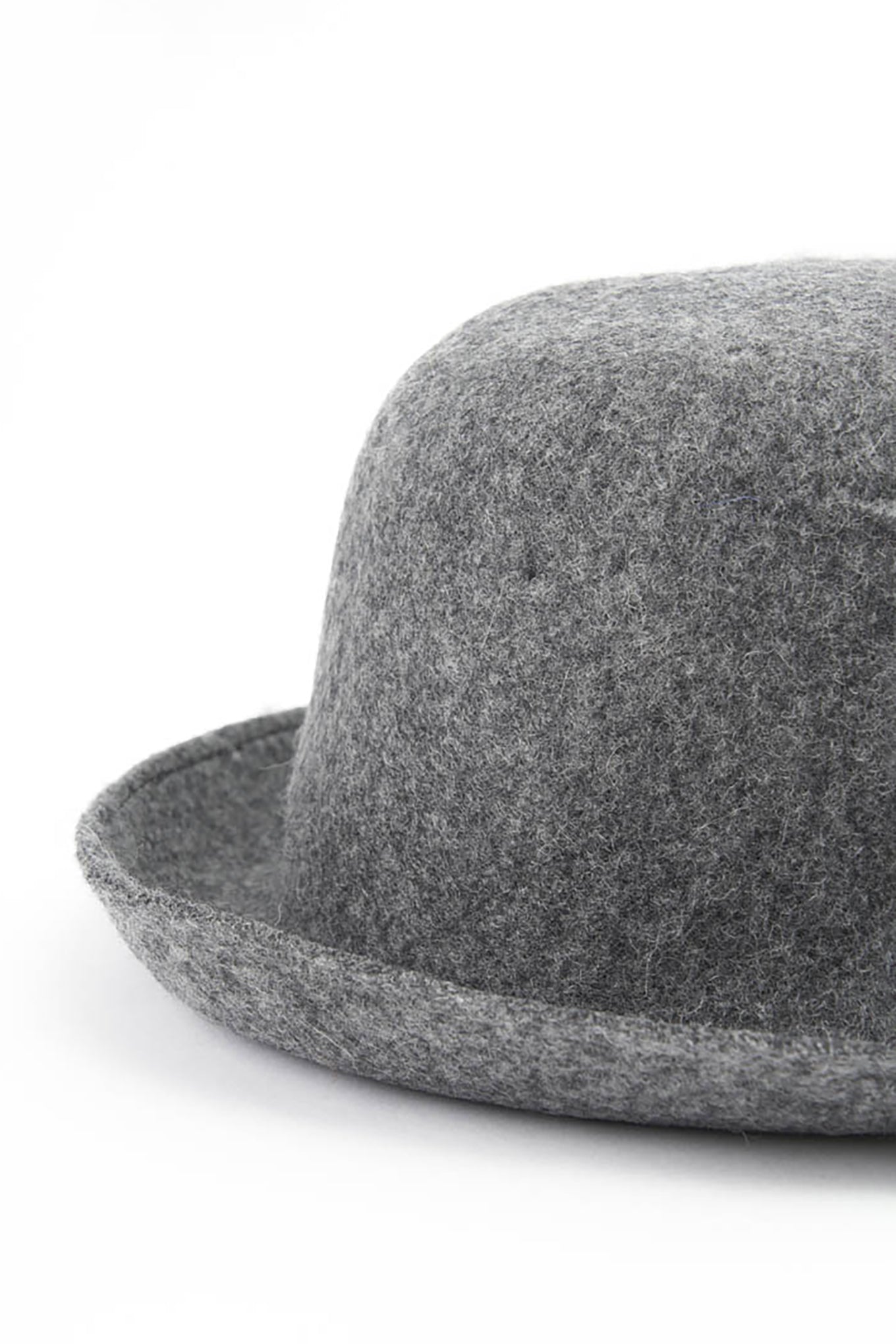 PCNQ made in Japan Marc wool felt hat in grey.