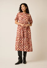 Load image into Gallery viewer, Nancybird tiered Mabel dress - heartbeat check