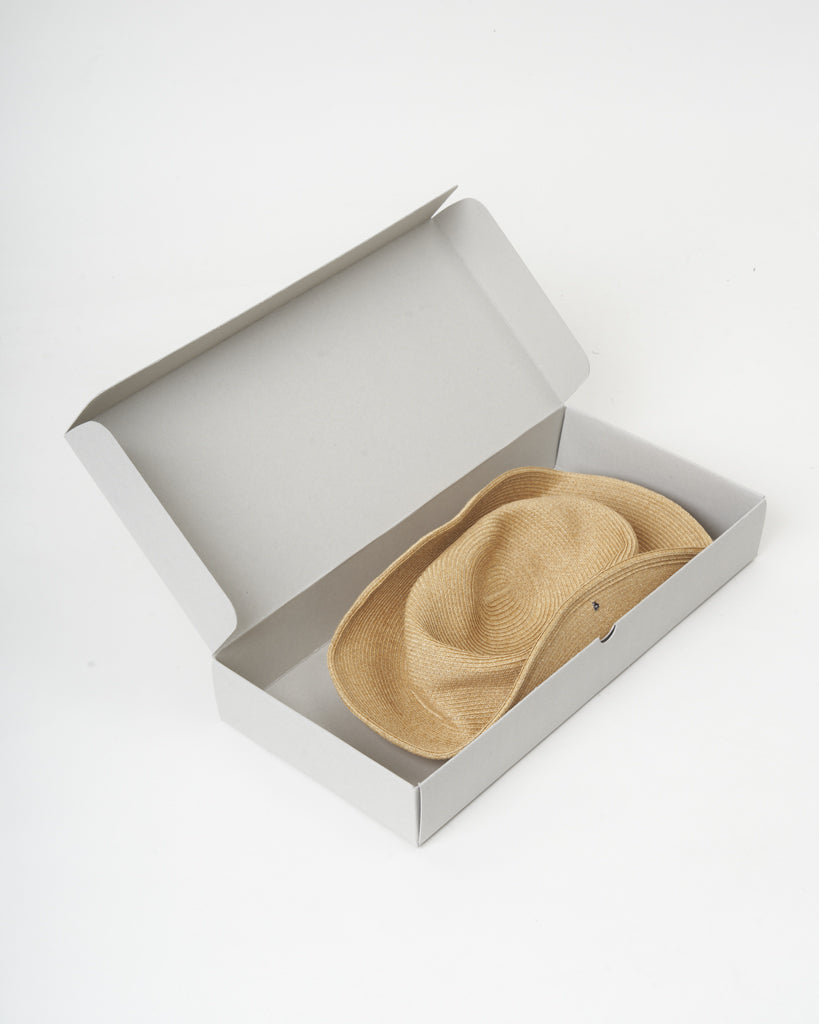 PCNQ Noah made in Japan natural foldable hat.