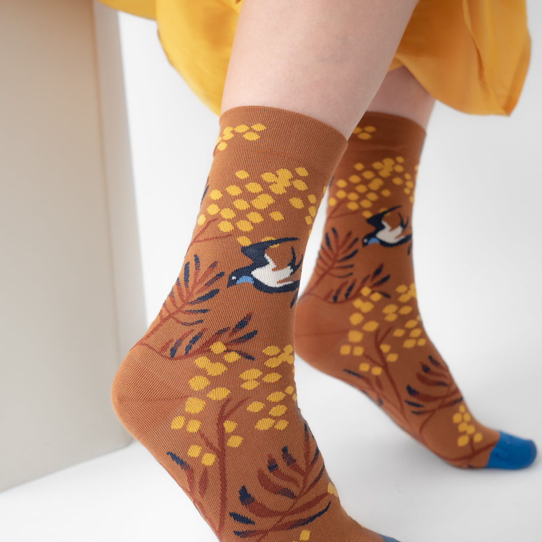 Bonne Maison socks - Mimosa caramel