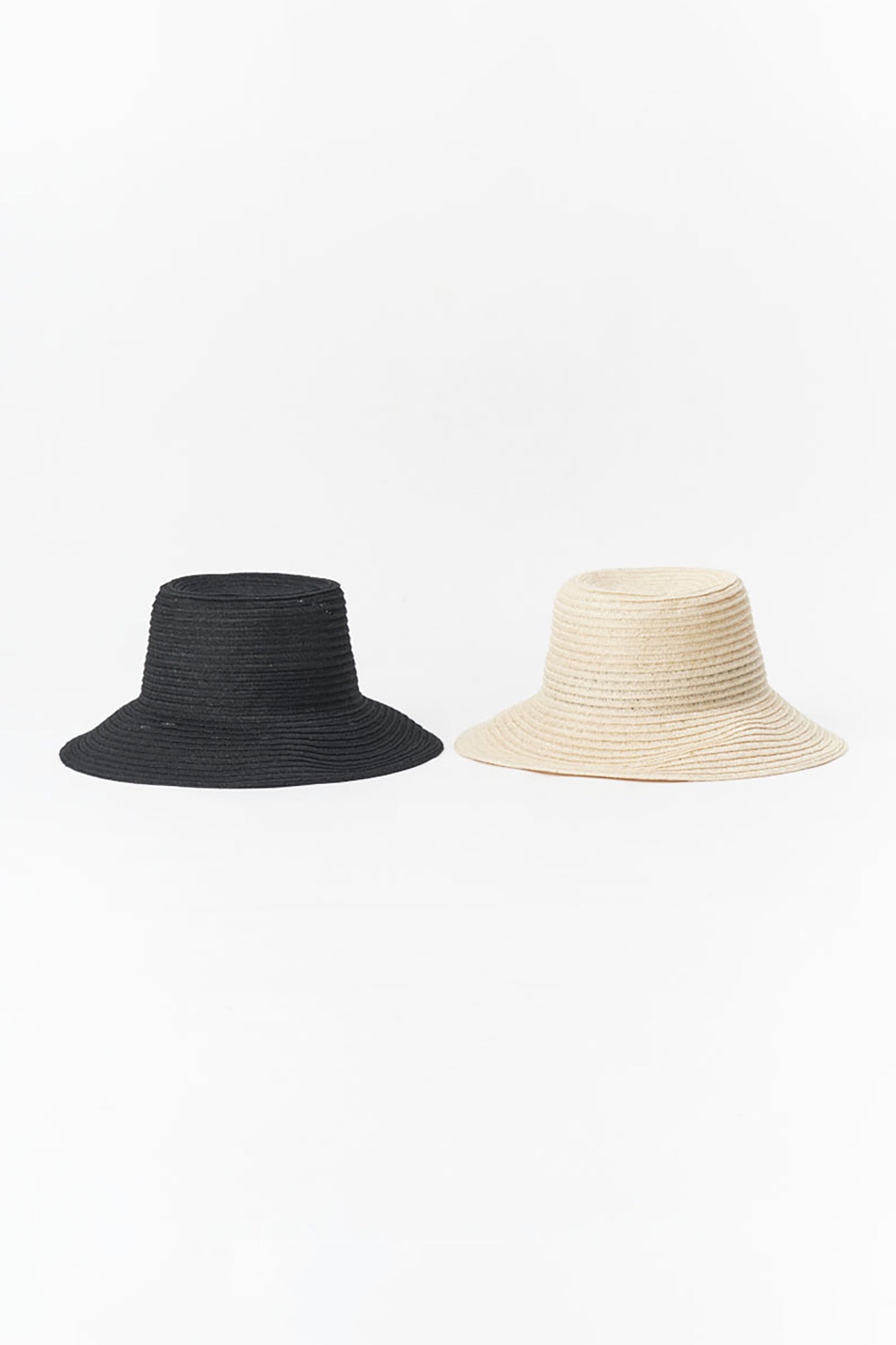 PCNQ made in Japan Leo abaca and cotton sun hats.