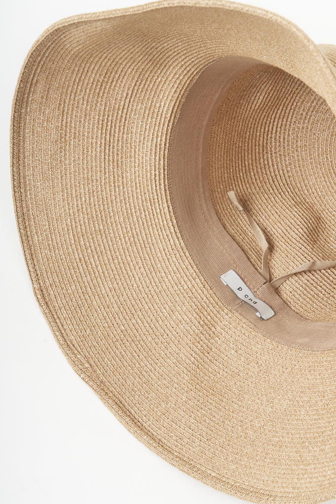PCNQ Serge made in Japan natural beige foldable hat.