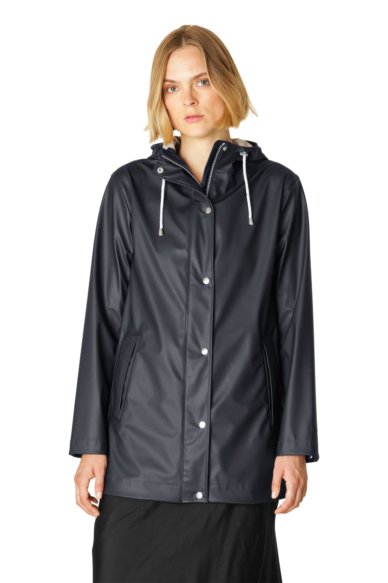 Ilse Jacobsen RAIN228 light rain jacket - Dark indigo